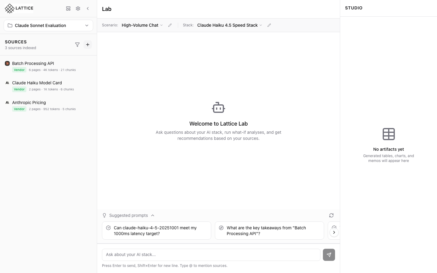 Chatting with the AI Research Agent