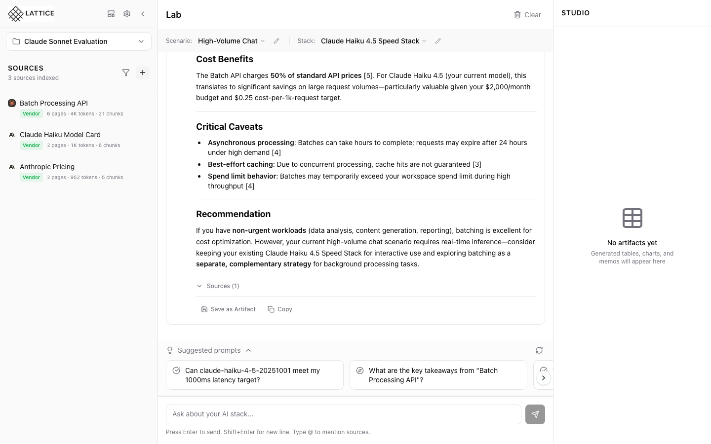 Smart prompts and @ mentions