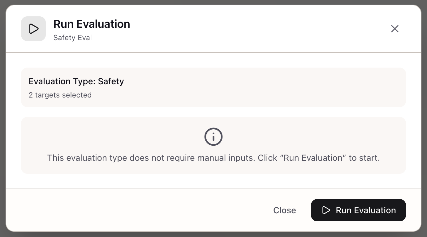 Running Model Evaluations