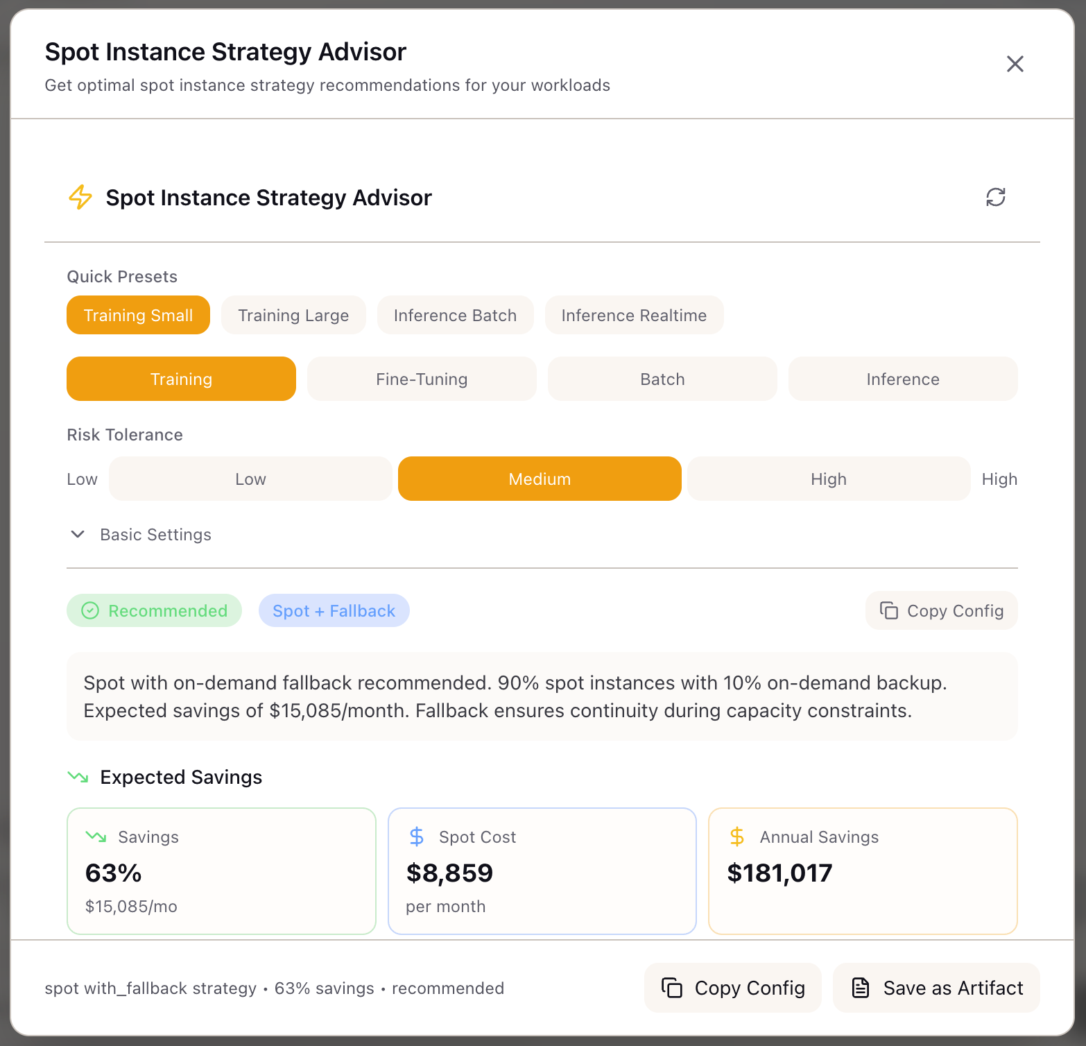 Spot Instance Advisor