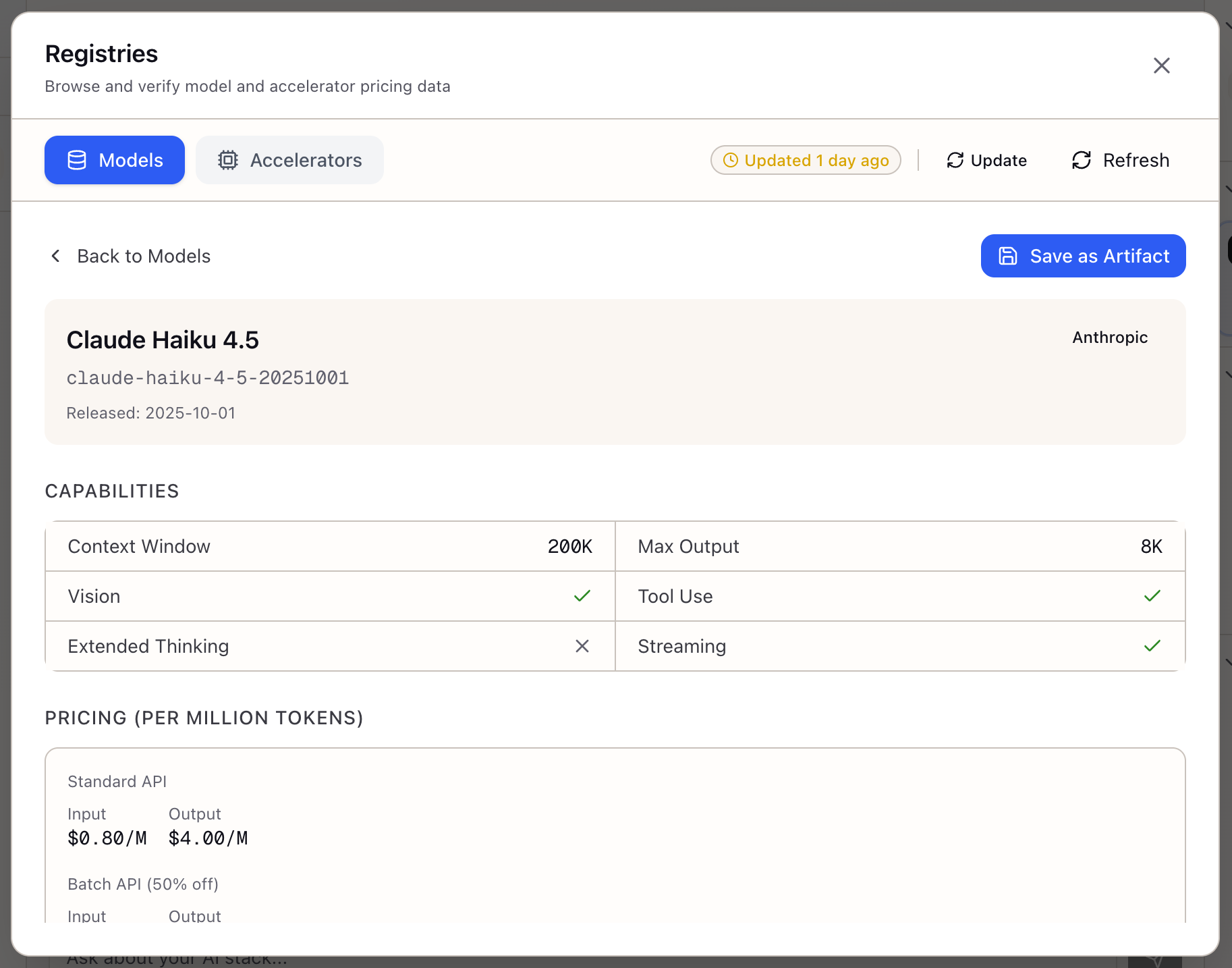 Model Registry advanced features